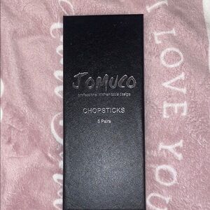 Black Chopsticks Set - 5 Pairs